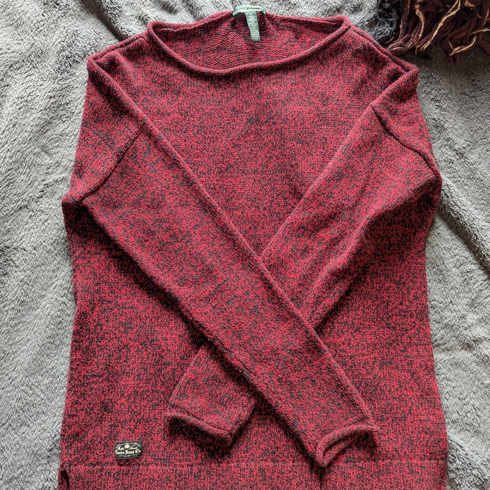 Women's Red Sweater